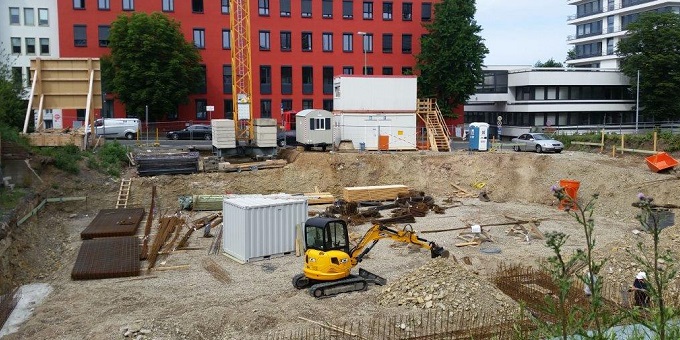 Baubeginn MFH Kölnische Straße Kassel