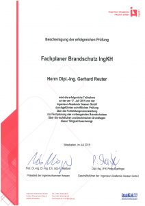 Brandschutz Fachplaner