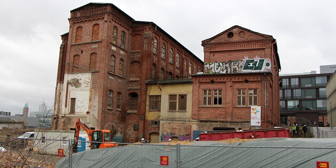 Baubeginn Kopfbauten Uni Kassel