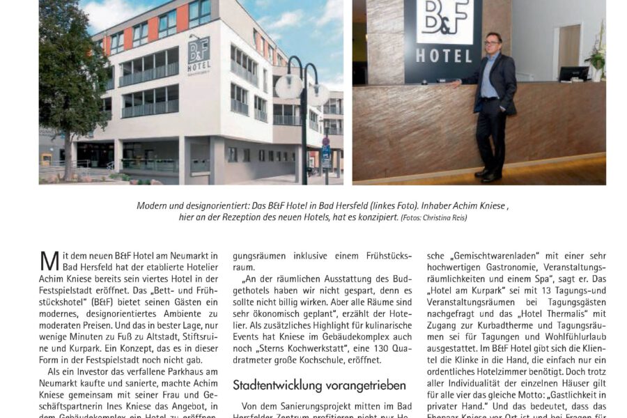 Artikel Erweiterung Parkhaus Bad Hersfeld